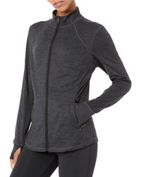 Amazon Essentials - Brushed Tech Stretch Full-Zip Jacket Sweaters - Lyst