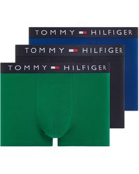 Tommy Hilfiger - 3p Trunk Anchor Blauw/des Sky/nou Groen Xxl - Lyst