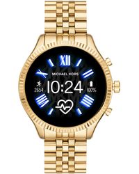 Michael Kors Gen 5 Lexington Black-tone Smartwatch | Lyst