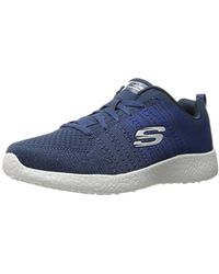 skechers burst 2.0 hombre azul
