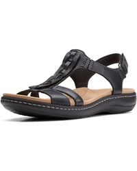 Clarks - Laurieann Kay Flat Sandal - Lyst