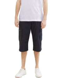 Tom Tailor - Relaxed Fit Overknee Cargo Shorts - Lyst