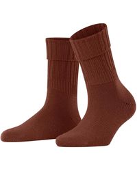 FALKE Striggings Rib W So Wool Plain Socks in Green | Lyst UK