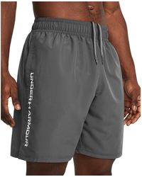 Under Armour - Launch 2-In-1 Herenshorts 18 Cm Zwart Zwart Reflecterend - Lyst
