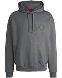 HUGO - Ditchle Pullover Hoodie - Lyst