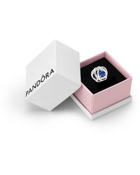 PANDORA - Bracelet Charm Moments Bracelets - Gift For Her - Sterling Silver With Blue Crystal - With Gift - Lyst