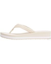 Tommy Hilfiger - Th Crochet Mid Beach Sandal Fw0fw08737 Flip Flops - Lyst