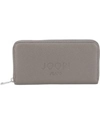 Joop! - Portafoglio Lettera 1.0 Melete Purse Grey grigio - Lyst