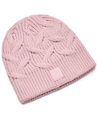 Under Armour - Ua Halftime Cable Knit Beanie - Lyst