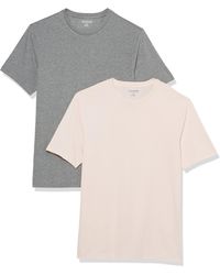 Amazon Essentials - 2-Pack Slim-fit Short-Sleeve Crewneck T-Shirt Camiseta - Lyst