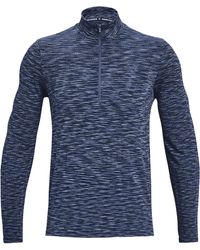Under Armour - Ua Seamless 1/2 Zip Long Sleeve Top Shirt - Lyst