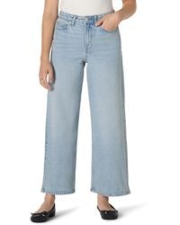 Amazon Essentials - Jeans a Vita Alta a Gamba Larga Donna - Lyst
