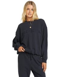 Billabong - Fleece Typical Kendal Crew Flc Black Pebble Xl - Lyst