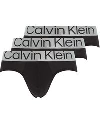 Calvin Klein - Hip Brief 3pk Intimo - Lyst