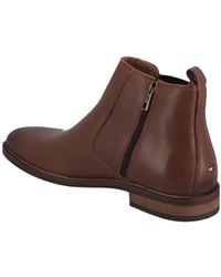 Tommy Hilfiger - Essential Hilfiger Lth Chelsea Low Boot - Lyst