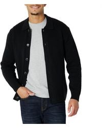 Amazon Essentials - Relaxed-fit Collared Cardigan Jumper - Lyst