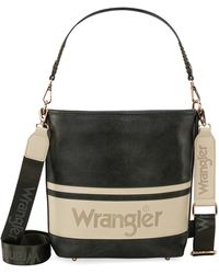 Wrangler - Hobo Shoulder Handbag For Weave Bucket Bag - Lyst