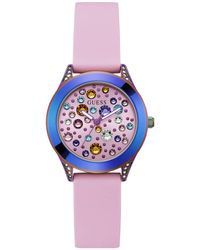Guess - Uhr Armbanduhr Mini WONDERLUST GW0678L3 Silikon - Lyst