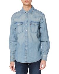 Levi's - Barstow Western Standard Shirt Red Cast Stone - Lyst