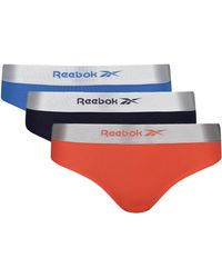 Reebok - Bonded Briefs In Blauw/marineblauw/oranje | Sportief - Lyst