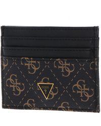Guess - Vezzola Card Case Brown/Ochre - Lyst