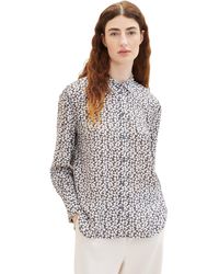 Tom Tailor - Bluse mit Muster - Lyst