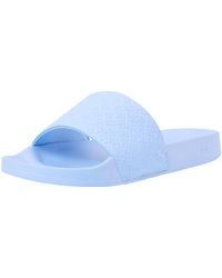 Tommy Hilfiger - Badeschuhe Pool Slide mit Monogramm-Muster - Lyst