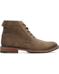 clarkdale bud khaki suede