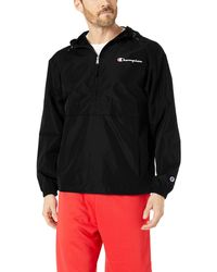 white champion jacket men's