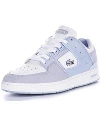 Lacoste - S Court Cage Trainers Blue/white 6 - Lyst