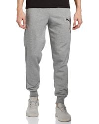 PUMA - Regular Pants Essentials jogginghose mit Logo XXL Medium Gray Heather Cat - Lyst