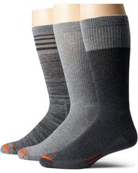Merrell - Erwachsene und Merinowolle Arbeitssocken – 3 Paar Halbkissen Komfort und Fußgewölbeunterstützung Merino Wool Work - Lyst