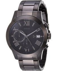Guess - Quartz Watch With Stainless Steel Strap - Lyst