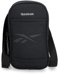 Reebok - Newport Small Crossbody Bag Black 10,5x18x2 Cms Polyester - Lyst