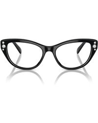 Swarovski - Sk2023 Cat Eye Prescription Eyewear Frames - Lyst