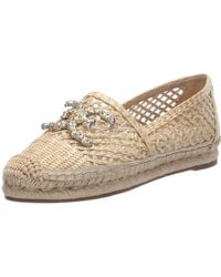 Sam Edelman - Khiara Espadrille Dark Natural 9.5 Medium - Lyst