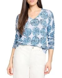 NIC+ZOE - Nic+zoe Sand Dollar Supersoft Sweater - Lyst