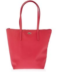 Lacoste - L.12.12 Concept Vertical Shopping Bag Virtual Rose - Lyst