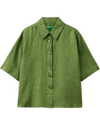 Benetton - 5bml5qb75 Shirt - Lyst