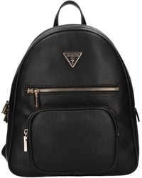 Guess - Bag Eco Elements Backpack Exg876733 Unique Black - Lyst