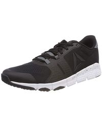 reebok classic leather utility woven trainers in black