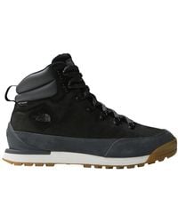 The North Face - Nf0a817qkt01 M Back-to-berkeley Iv Leather Wp Tnf Black/asphalt Grey Uk 7.5 - Lyst