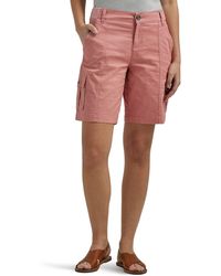 Lee Jeans - Flex-to-go Mid Rise Relaxed Fit Cargo Bermuda Short - Lyst