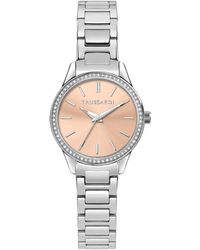 Trussardi - Orologio Analogico al Quarzo Adulti con Cinturino in Acciaio Inossidabile R2453151521 - Lyst
