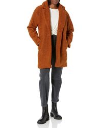 Amazon Essentials - Teddy Bear Fleece Oversized-fit Lapel Jacket - Lyst