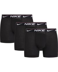 Nike - Ultra Comfort Boxer 3 Units S Zwart/zwart/zwart - Lyst
