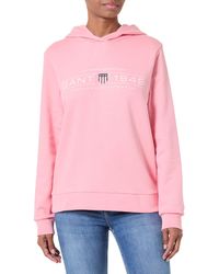 GANT - REG Shield Hoodie Kapuzenpullover - Lyst