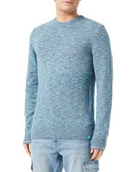 Scotch & Soda - Melange Crew Neck Pull Sweater - Lyst