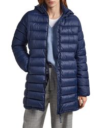 Pepe Jeans - Maddie Long Puffer Jacket - Lyst