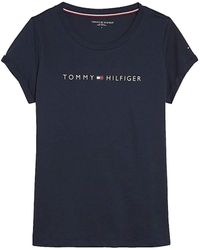 T-shirts Tommy Hilfiger pour femme | Réductions en ligne jusqu'à 50 % | Lyst